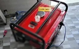 Dùng máy phát điện trong nhà, 2 bố con tử vong do ngạt khí