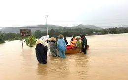 Lũ các sông Bắc Bộ, Trung Bộ còn cao