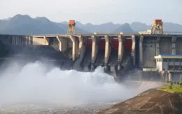 11h ngày 1/10, đóng 1 cửa xả thủy điện Tuyên Quang