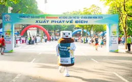 Khương Thảo Đan đồng hành cùng giải chạy Báo Hà Nội Mới mở rộng lần thứ 50