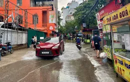 Sáng 1/10, Hà Nội vẫn còn nhiều điểm ngập úng
