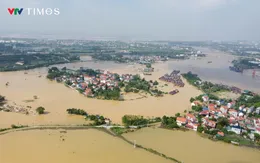 Phú Thọ: Nước sông dâng cao gây ngập cục bộ tại xã Sơn Đông