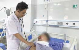 Người đàn ông bỏng nặng vùng miệng do tự ý xịt khí lạnh