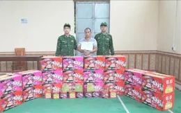 Bắt giữ đối tượng vận chuyển 340 kg pháo nổ qua biên giới