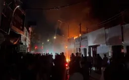 Nghệ An: Cháy cửa hàng quần áo trong đêm, một người tử vong