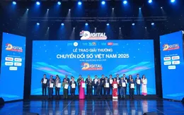 Giải thưởng Chuyển đổi số Việt Nam 2025: Vinh danh cá nhân, giải pháp tiêu biểu
