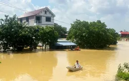 Lũ sông Cầu, sông Thương xuống nhưng vẫn trên mức báo động 3