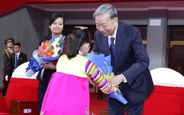 Tổng Bí thư Tô Lâm dự Chương trình nghệ thuật kỷ niệm 80 năm thành lập Đảng Lao động Triều Tiên