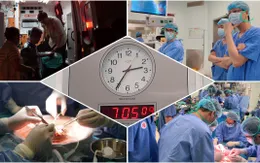 Ghép gan xuyên đêm, cứu sống hai bệnh nhân nặng