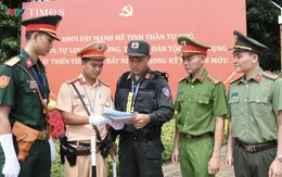 CSGT Hà Nội bảo đảm TTATGT Đại hội đại biểu Đảng bộ thành phố Hà Nội lần thứ XVIII