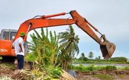 Vĩnh Long công bố tình huống khẩn cấp sạt lở bờ biển tại xã Long Vĩnh