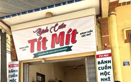 Phương Oanh "khai trương" tiệm bánh cuốn tại Phủ Lý