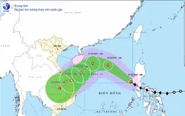 Bão Fengshen đi vào Biển Đông trở thành bão số 12