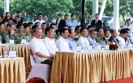 Tổng Bí thư Tô Lâm dự lễ khởi công xây dựng sân vận động hiện đại nhất Việt Nam