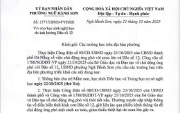 Đà Nẵng: Học sinh nghỉ học ngày 22/10/2025 để tránh bão