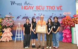 Ngày sếu trở về và những thông điệp từ môi trường