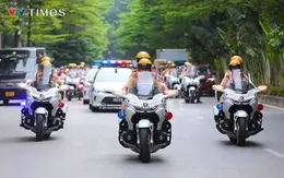 CSGT Hà Nội sẵn sàng phương án bảo đảm an toàn Lễ mở ký Công ước Hà Nội