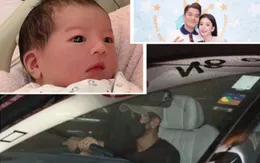 Quách Phú Thành đón con gái thứ 3