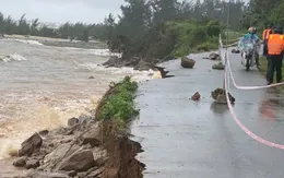 Ngập cục bộ và sạt lở uy hiếp nhiều khu dân cư ở thành phố Huế