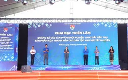 Khai mạc Triển lãm sản phẩm khởi nghiệp của thanh niên các dân tộc khu vực Tây Nguyên