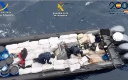 Tây Ban Nha thu giữ 6,5 tấn ma túy ngoài khơi quần đảo Canary