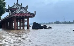 Quảng Trị: Học sinh vùng trũng, miền núi nghỉ học vì mưa lớn gây ngập lụt