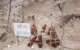 Phát hiện 8 quả bom mìn lộ thiên sau mưa lũ