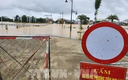 Huế: Mực nước các sông tăng, còn gần 6.000 ngôi nhà bị ngập