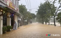 Huế ngập lụt lần thứ ba trong một tuần