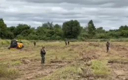 Thái Lan gấp rút gỡ mìn dọc biên giới Campuchia