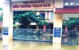 Quảng Trị: Nước lũ lại dâng cao, hơn 28 nghìn học sinh phải nghỉ học