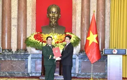 Ông Nguyễn Trọng Nghĩa được thăng quân hàm Đại tướng, giữ chức Chủ nhiệm Tổng cục Chính trị