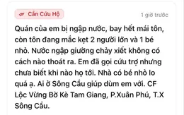 Đắk Lắk: Hàng trăm cuộc gọi kêu cứu giữa tâm bão, nhiều nhà tốc mái và ngập sâu
