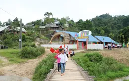 Đồng loạt khởi công xây dựng 9 trường học liên cấp tại các xã biên giới của Nghệ An