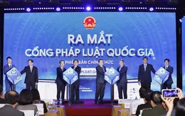 Cổng Pháp luật quốc gia chính thức ra mắt