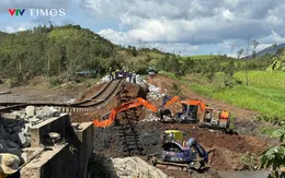 Đắk Lắk: Nỗ lực thi công 24/24 giờ, sớm thông tuyến đường sắt trước ngày 10/11