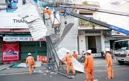 Khôi phục cấp điện trở lại cho hơn 68% khách hàng sau bão