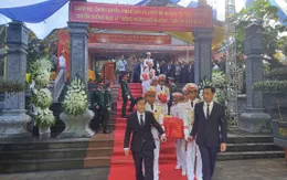 Truy điệu, an táng nhiều hài cốt liệt sĩ được tìm thấy tại khu vực đường 20 Quyết Thắng