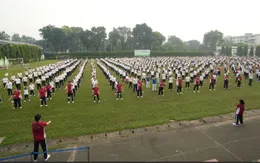 Gần 2.000 người đồng diễn dưỡng sinh vì sức khỏe cộng đồng