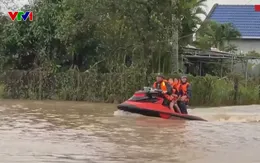 Nước tại Đắk Lắk rút nhanh, lực lượng cứu hộ tiếp tục ứng cứu hộ dân bị ngập