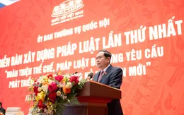 Chủ tịch Quốc hội: Bảo đảm mọi đạo luật đều xuất phát từ lợi ích quốc gia, nguyện vọng của người dân
