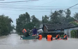 68 người chết và mất tích do mưa lũ ở miền Trung