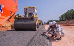 Khẩn trương khôi phục công trường thi công cao tốc sau mưa lũ