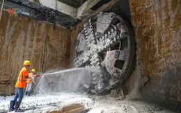 Máy đào hầm "Thần Tốc" về đích, hoàn thành khoan 4 ga ngầm tuyến Metro Nhổn - ga Hà Nội