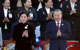 Tổng Bí thư Tô Lâm và Phu nhân dự Lễ kỷ niệm 50 năm Quốc khánh Lào