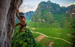 Đến Hữu Liên (Lạng Sơn) trải nghiệm leo núi mạo hiểm