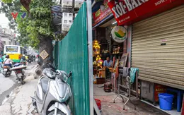 Nhiều hộ dân vẫn bám trụ, kinh doanh giữa dự án đường Vành đai 1, đoạn Hoàng Cầu – Voi Phục