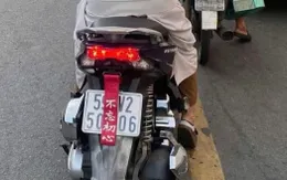 Dùng miếng vải che biển số, 2 phụ nữ ở TP Hồ Chí Minh bị phạt gần 6 triệu đồng