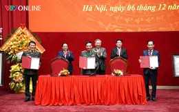 Lễ ký Quy chế phối hợp giữa Bộ Công an, Bộ Quốc phòng và Bộ Ngoại giao