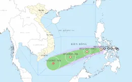 Chiều nay (8/12), áp thấp nhiệt đới vào Biển Đông